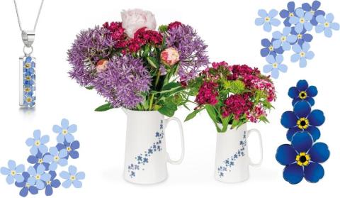 A selection of flower gifts