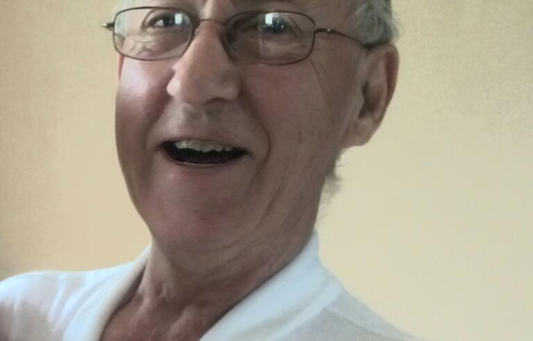 A smiling man